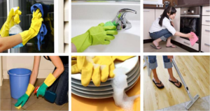 Vệ sinh nhà ở trọn gói thực hiện tất cả mọi công việc